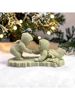 Dept 56 Snowbabies Help Me I'm Stuck Figurine With Original Box From 1992